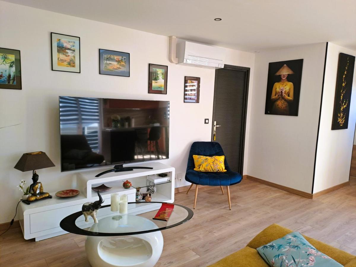 Ferienwohnung L"Indochine Perpignan Exterior foto